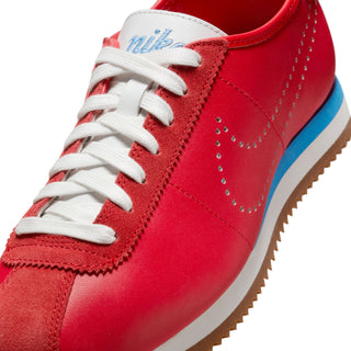 WOMEN'S NIKE CORTEZ LEATHER "UNIVERSITY RED/UNIVERSITY BLUE" HQ1841-600