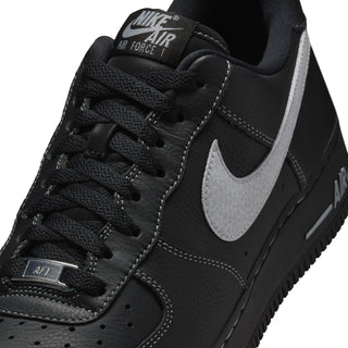 MEN'S NIKE AIR FORCE 1 '07 LV8 'BLACK/WOLF GREY-BLACK-BLACK' HQ2037-006