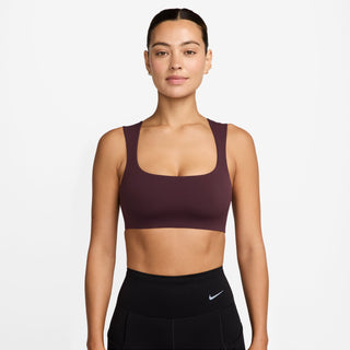 WOMEN'S NIKE ZENVY SPORTS BRA 'BURGUNDY CRUSH' HQ3956-652