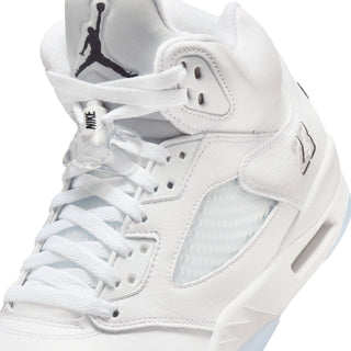 MEN'S AIR JORDAN 5 RETRO "WHITE METALLIC" HQ7978-103