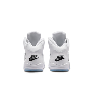 (PS) AIR JORDAN 5 RETRO "WHITE METALLIC SILVER" HQ7979-103
