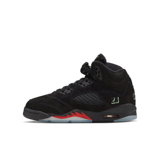 GS JORDAN 5 HALLOWEEN LACK/BLACK-PICANTE RED-GLOW N THE DARK HQ7980-001