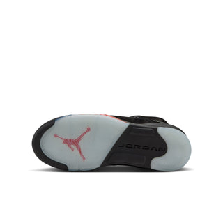 GS JORDAN 5 HALLOWEEN LACK/BLACK-PICANTE RED-GLOW N THE DARK HQ7980-001