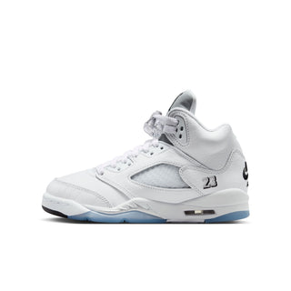 (GS) AIR JORDAN 5 RETRO "WHITE METALLIC" HQ7980-103