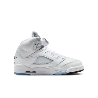 (GS) AIR JORDAN 5 RETRO "WHITE METALLIC" HQ7980-103
