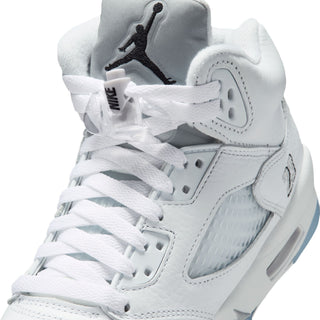 (GS) AIR JORDAN 5 RETRO "WHITE METALLIC" HQ7980-103