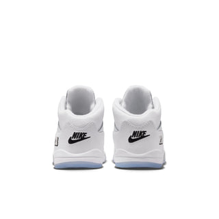 (TD) AIR JORDAN 5 RETRO "WHITE METALLIC SILVER" HQ7981-103