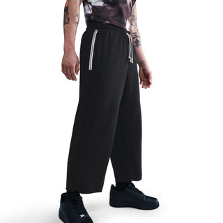 MEN'S NIKE STANDARD ISSUE DRI FIT 7/8 BASKETBALL PANTS "BLACK/PALE IVORY" HQ7989-010