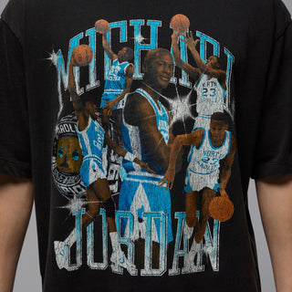 MEN'S JORDAN FLIGHT ESSENTIALS GRAPHIC T-SHIRT "BLACK/DK POWDER BLUE" HQ8940-010