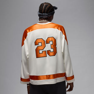 MEN'S JORDAN BROOKLYN COLLEGIATE HOCKEY JERSEY "ORANGE" HV0109-133