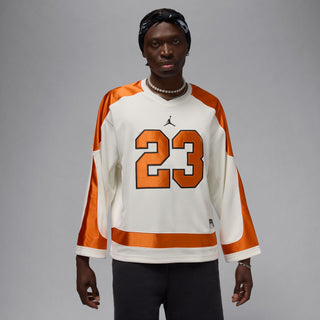MEN'S JORDAN BROOKLYN COLLEGIATE HOCKEY JERSEY "ORANGE" HV0109-133