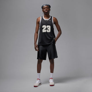 MEN'S JORDAN BROOKLYN CAT SCRATCH SHORTS "BLACK/SAIL CAMO" HV0560-011