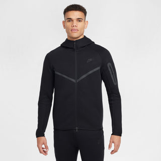 MEN'S NIKE TECH FLEECE FULL-ZIP WINDRUNNER HOODIE "BLACK" HV0949-010