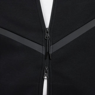 MEN'S NIKE TECH FLEECE FULL-ZIP WINDRUNNER HOODIE "BLACK" HV0949-010
