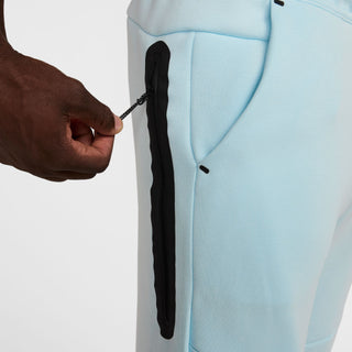 PANTALON DE JOGGING EN POLAIRE NIKE TECH POUR HOMMES BLEU GLACIER/NOIR HV0959-474