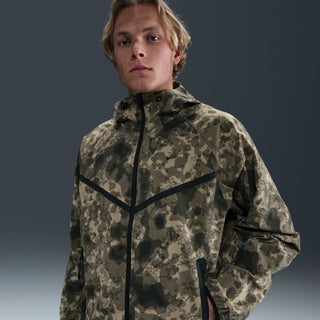 MEN'S NIKE TECH DRI-FIT WOVEN CAMO WINDRUNNER JACKET "NEUTRAL OLIVE/BLACK" HV0979-210