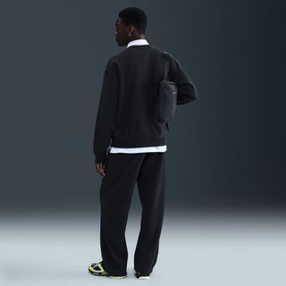 MEN'S NIKE SOLO SWOOSH FLEECE CREW "BLACK" HV1086-010