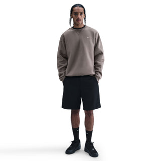 MEN'S NIKE SOLO SWOOSH FLEECE CREW "CAVE STONE" HV1086-289