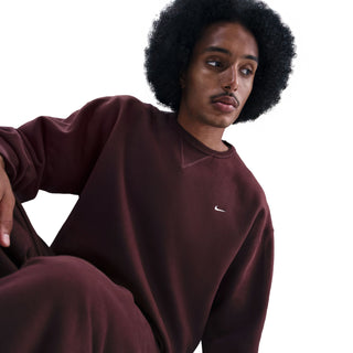 MEN'S NIKE SOLO SWOOSH "BURGUNDY CRUSH" SWEATER HV1086-652