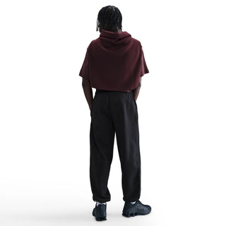MEN'S NIKE SOLO SWOOSH CUFFED FLEECE PANTS 'BLACK' HV1088-010