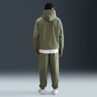 MEN'S NIKE SOLO SWOOSH CUFFED FLEECE PANTS 'MEDIUM OLIVE' HV1088-222
