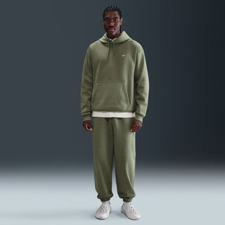 MEN'S NIKE SOLO SWOOSH CUFFED FLEECE PANTS 'MEDIUM OLIVE' HV1088-222