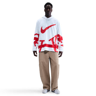 MEN'S NIKE SPORTSWEAR CLUB HOCKEY JERSEY 'WHITE/RED' HV1137-100