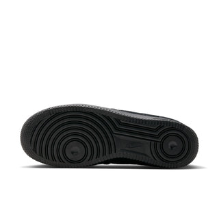 MEN'S NIKE AIR FORCE ONE LOW CANVAS "BLACK/BLACK" HV1204-002