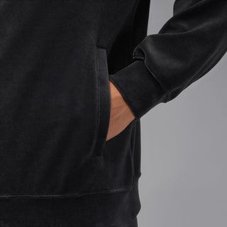 MEN'S JORDAN BROOKLYN VELOUR JACKET "BLACK/BLUE CHILL" HV1870-011