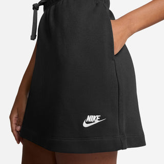 WOMEN'S NIKE CLUB FLEECE MID-RISE SKIRT "BLACK/WHITE" HV2344-010