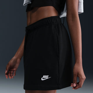 WOMEN'S NIKE CLUB FLEECE MID-RISE SKIRT "BLACK/WHITE" HV2344-010