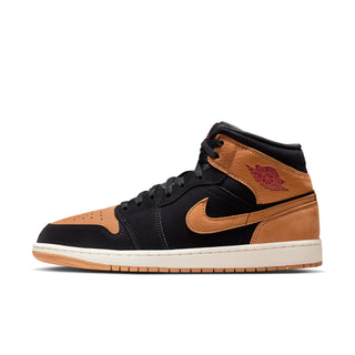 MEN'S AIR JORDAN 1 MID SE "BLACK FLAX" HV4091-002