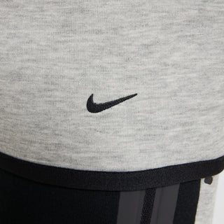 KIDS NIKE TECH FLEECE FULL-ZIP HOODIE "GREY HEATHER/BLACK" HV5867-064