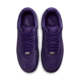 MENS NIKE AIR FORCE ONE LOW KOBE "COURT PURPLE" IB0018-500