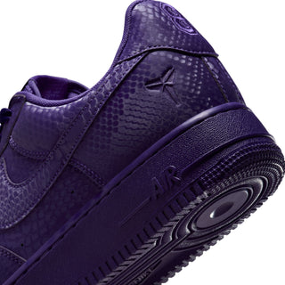 MENS NIKE AIR FORCE ONE LOW KOBE "COURT PURPLE" IB0018-500