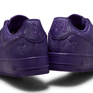 MENS NIKE AIR FORCE ONE LOW KOBE "COURT PURPLE" IB0018-500