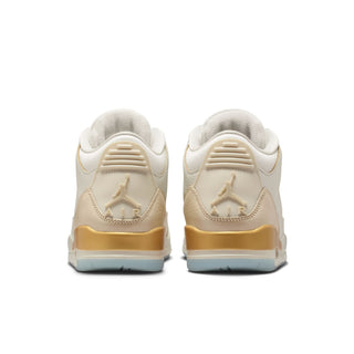 WOMENS AIR JORDAN 3 RETRO "CHAMPAGNE AND OYSTERS" IB2255-100
