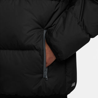 MEN'S NIKE SPORTSWEAR CLUB THERMA-FIT PUFFER JACKET "BLACK/WHITE" IB2975-010