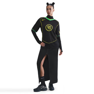 NIKE TOTAL 90 DRI-FIT SOCCER JERSEY "BLACK GREEN SPARK" IB4208-010