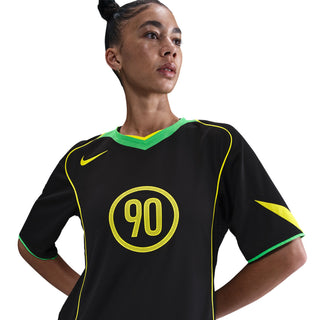NIKE TOTAL 90 DRI-FIT SOCCER JERSEY "BLACK GREEN SPARK" IB4208-010