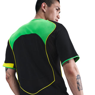 NIKE TOTAL 90 DRI-FIT SOCCER JERSEY "BLACK GREEN SPARK" IB4208-010