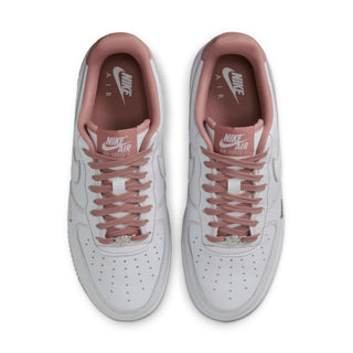 WOMEN'S NIKE AIR FORCE 1 '07 MINI JEWEL 'WHITE/PARTICLE PINK' IB6543-100
