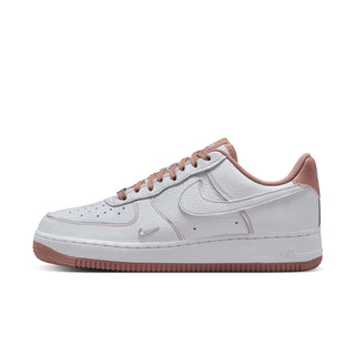 WOMEN'S NIKE AIR FORCE 1 '07 MINI JEWEL 'WHITE/PARTICLE PINK' IB6543-100