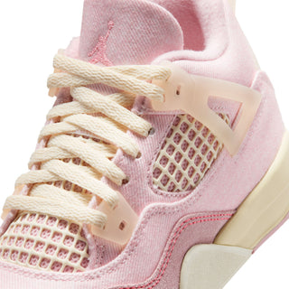 (PS) AIR JORDAN 4 RETRO DENIM "PEARL PINK ICED CARMINE" IB6715-600