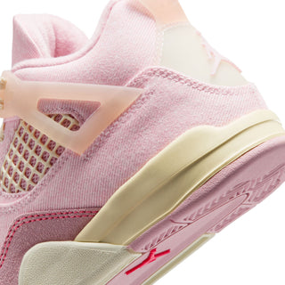 (PS) AIR JORDAN 4 RETRO DENIM "PEARL PINK ICED CARMINE" IB6715-600