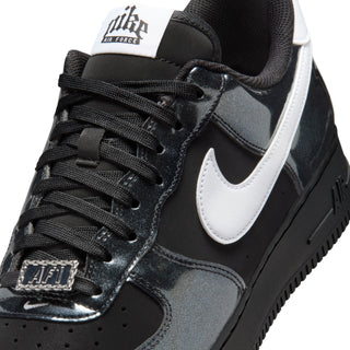 NIKE AIR FORCE 1 LOW '07 LV8 "GLAM ROCK" BLACK/WHITE IB6843-001