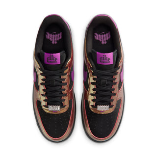 NIKE AIR FORCE 1 LOW '07 LV8 "GLAM ROCK" BLACK BOLD BERRY IB6843-002