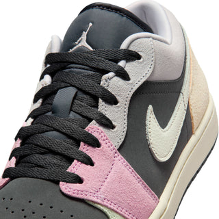 MEN'S AIR JORDAN 1 LOW SE "BLACK PASTELS" IB7109-004