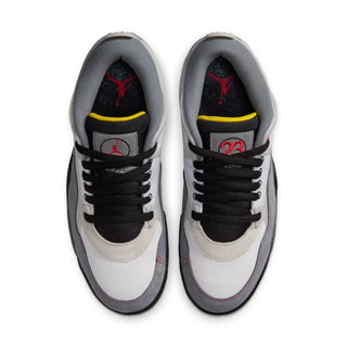 MEN'S JORDAN 4 RM PREMIUM "WHITE/FIRE RED-BLACK SMOKE GREY" IB8052-100