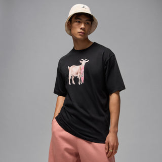 MEN'S JORDAN GOAT TEE 'BLACK' IF0786-010